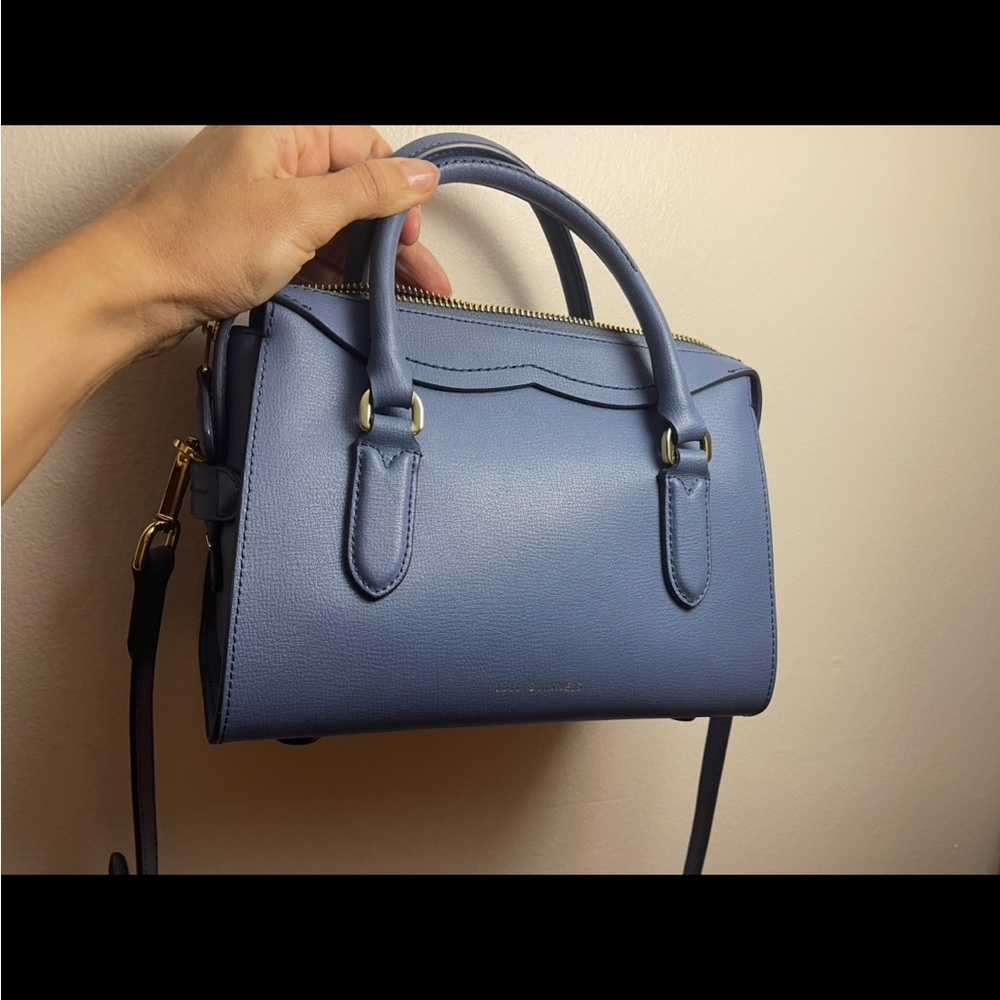 Blue leather bag LULU GUINNESS